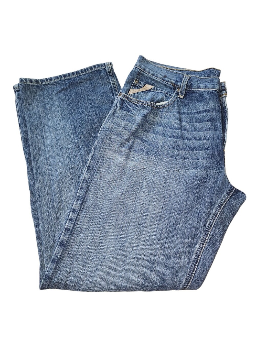 Ariat Men’s Bootcut Jeans - Light Blue Wash